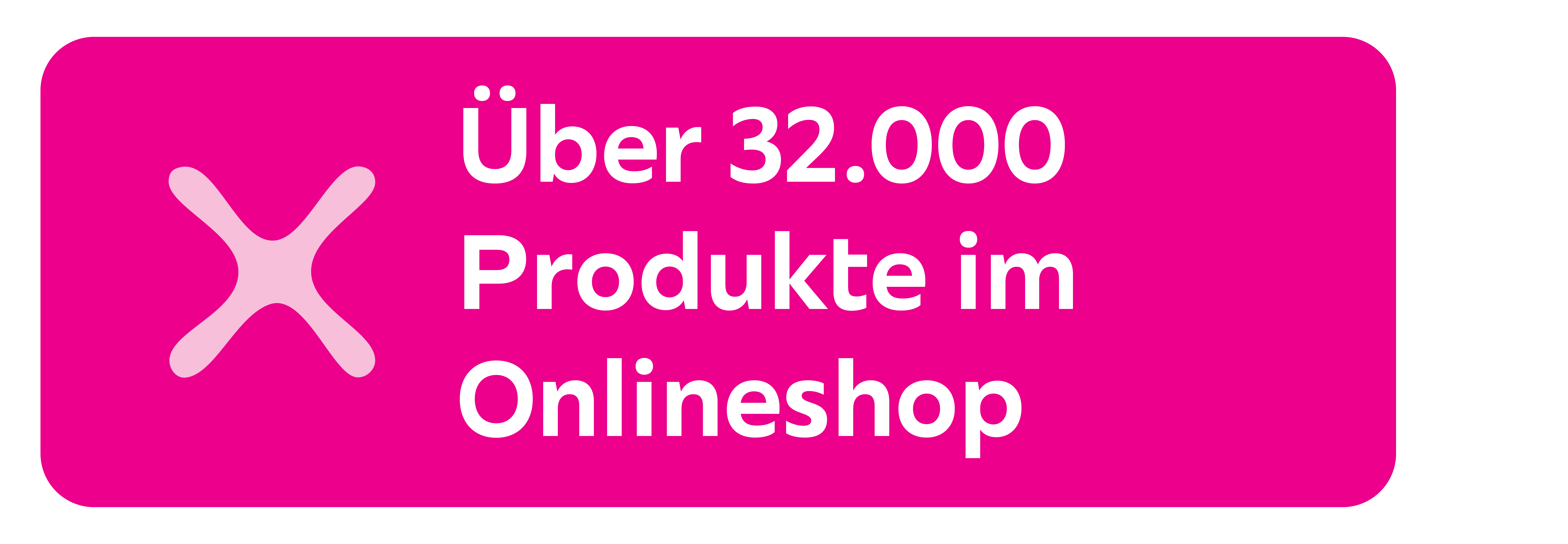 Über 32.000 Produkte im Onlineshop