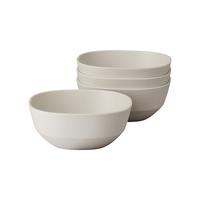SCHALEN Silueta Nordic White 250 ml 4er Set - Weiß, Kunststoff (11cm) - Mepal