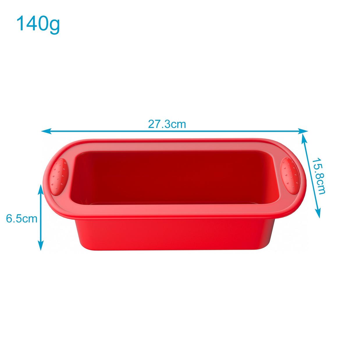 BACKFORM Silikon - Rot, Kunststoff (14.7/6.5/27.3cm) - Intirilife