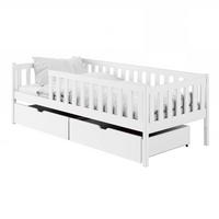 BETT 90/190 Antoine Weiß - Weiß, Holzwerkstoff (90/190cm) - Petits-meubles