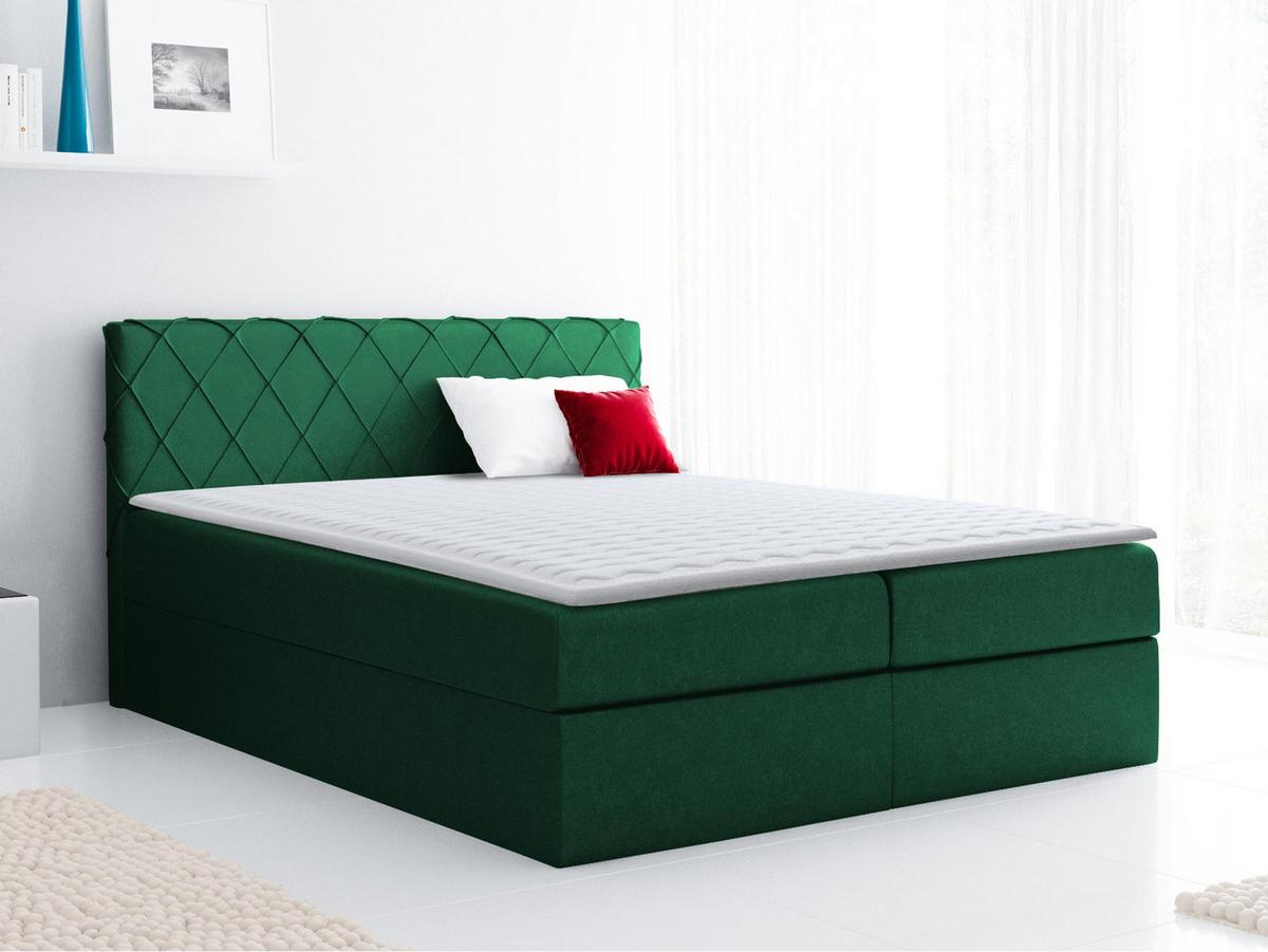 BOXBETT Paros - H3 - Rot, Holz (160/200cm) - MIRJAN24