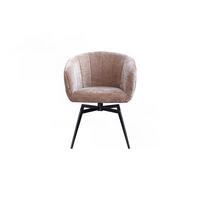 ESSZIMMERSTUHL LIMA Braun Webstoff (1er-Set) - Hellbraun/Braun, Kunststoff/Textil (57/80/60cm) - KAWOLA