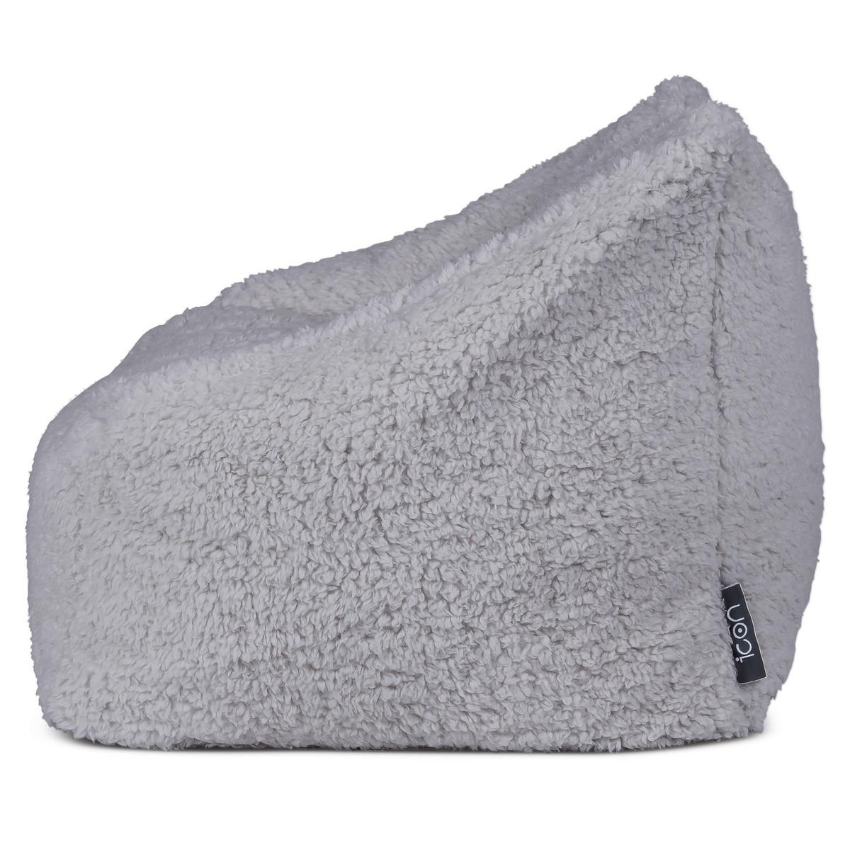 SITZSACK Flauschig für Kinder - Grau, Kunststoff (55/44/55cm) - icon