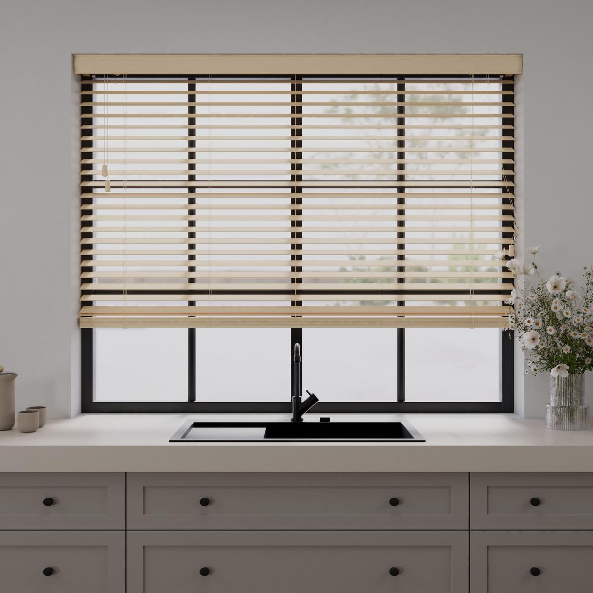 HOLZJALOUSIEN Cocoon Naturel - Naturfarben, Holz (210/175cm) - Cocoon Home Concepts