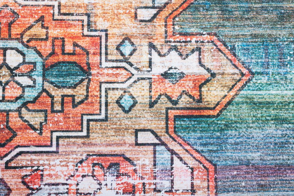 VINTAGE-TEPPICH Adara 140x200 cm - Multicolor, Textil (140/200cm) - Gino Falcone