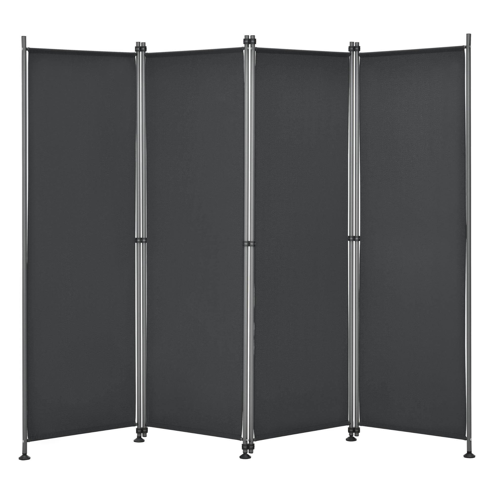 SICHTSCHUTZ Modica - Schwarz, Textil/Metall (215/170cm) - pro.tec