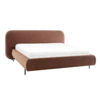 BOXBETT 180/200 Tobias Ziegel - Terracotta, Holz (180/200cm) - Petits-meubles