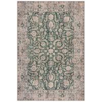 TEPPICH Waschbar HURST, orientalisch, Grün, 115 x 170 cm - Grün, Textil (170/115cm) - KADIMA DESIGN