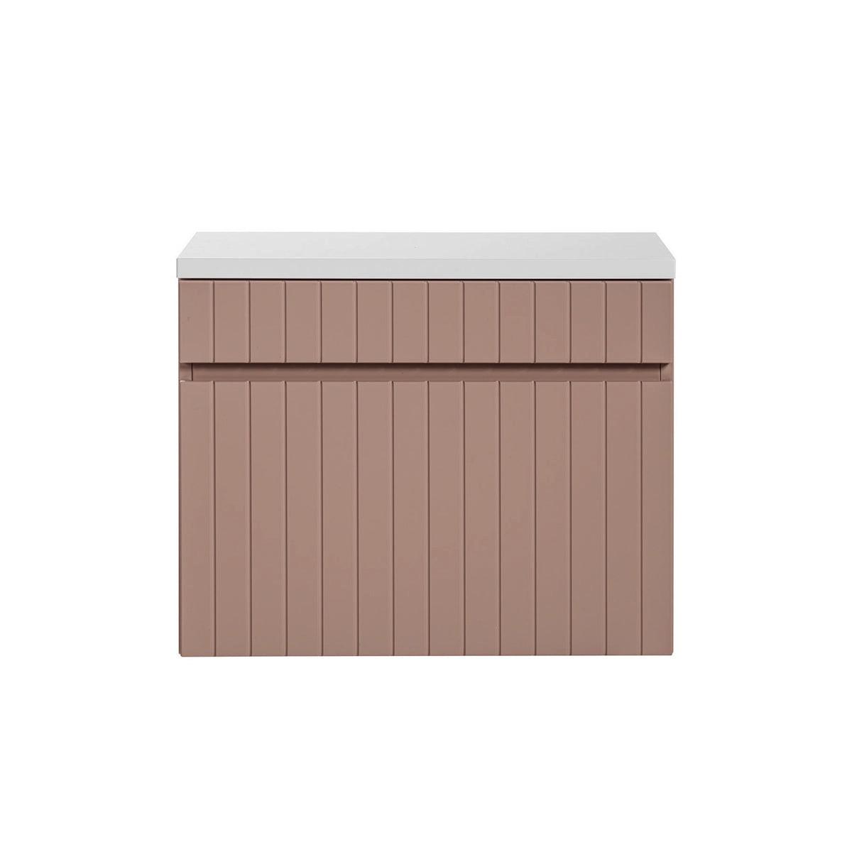 WASCHTISCHUNTERSCHRANK 60.4cm Zelie Rose - Pink, Holzwerkstoff (60.4/48/46cm) - Petits-meubles