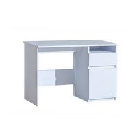 SCHREIBTISCH KRYOS 120x52x79,5 cm Bürotisch Computertisch, Weiß - Weiß, Holzwerkstoff (52/120/79.5cm) - MASSENO