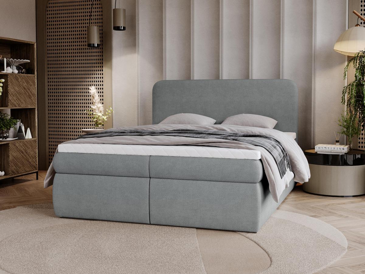 BOXBETT Bonny - H3 - Schwarz/Grau, Holz/Holzwerkstoff (180/200cm) - MIRJAN24