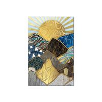 KUNSTDRUCK Bunt 60/90 cm - Multicolor, Textil (60/90cm) - KUNSTLOFT