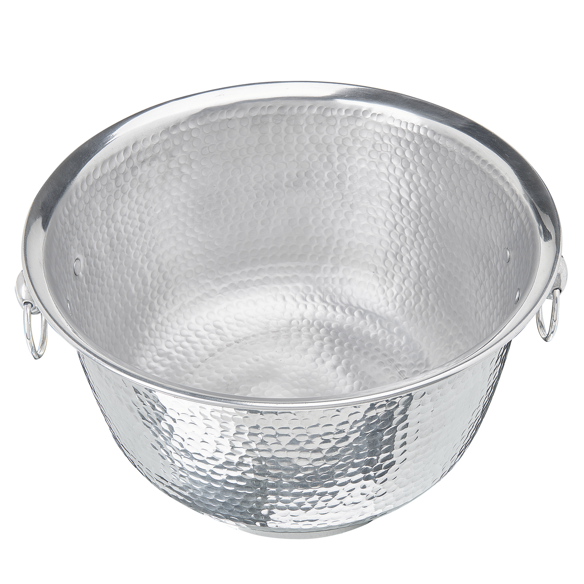 DEKOSCHALE Aluminium silber Pompeii - Silberfarben, Metall (23cm) - Beliani