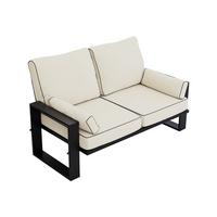 LOUNGESOFA Elba 2 Sitzer - Beige - Beige, Textil (150/90/87cm) - MKS