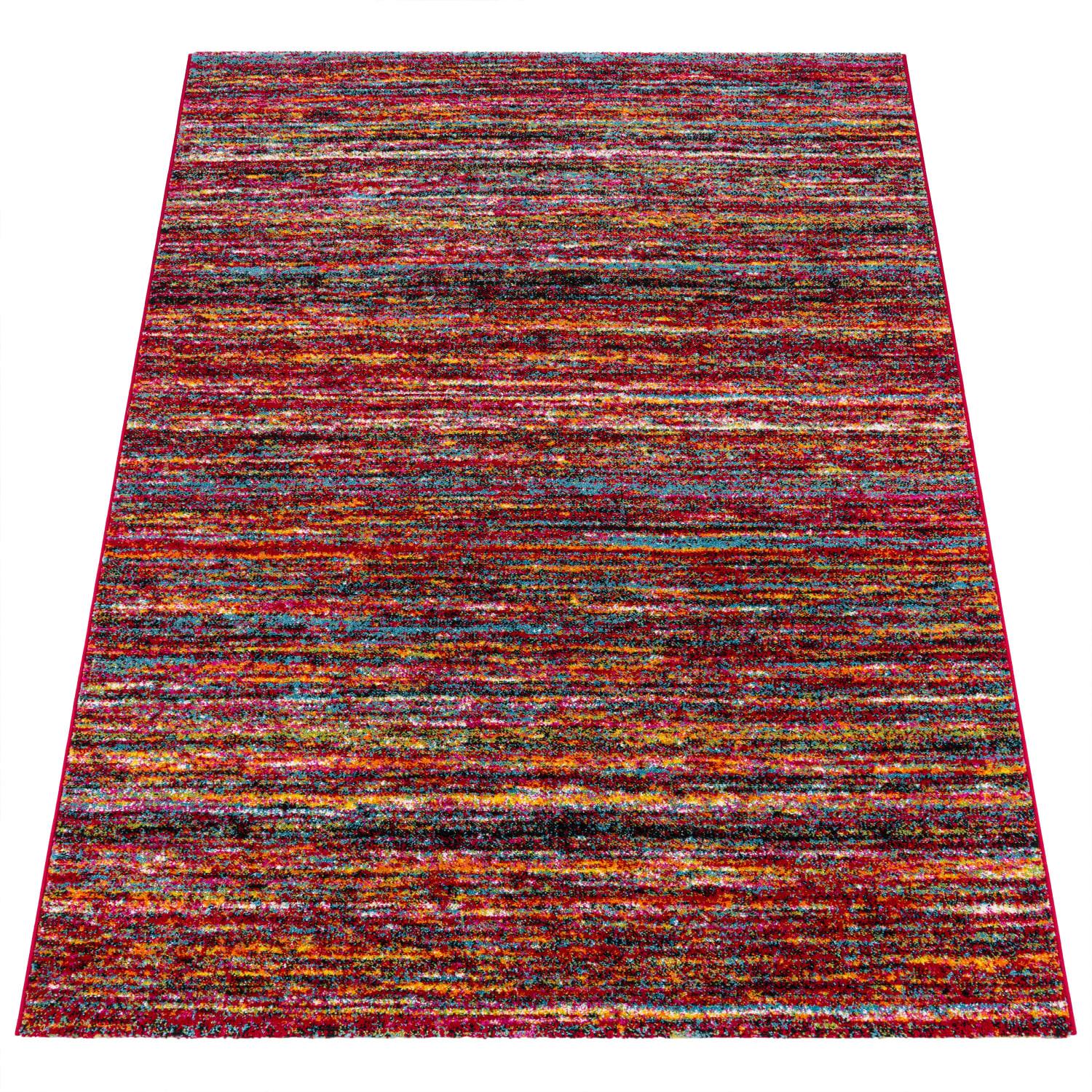 KURZFLORTEPPICH, meliert, Mehrfarbig, 80 x 150 cm - Multicolor, Textil (150/80cm) - KADIMA DESIGN