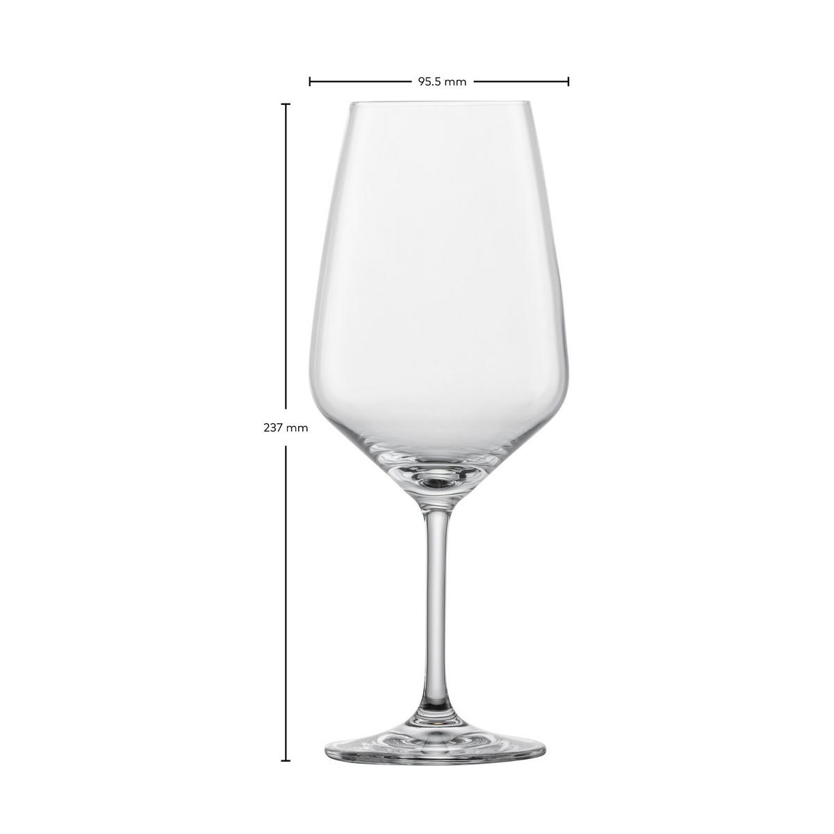 BORDEAUXGLÄSER Tulip transparent 656 ml 4er Set - Transparent, Glas (0.656L) - Schott Zwiesel