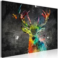 KUNSTDRUCK Bunt 90/60 cm - Multicolor, Textil (90/60cm) - KUNSTLOFT