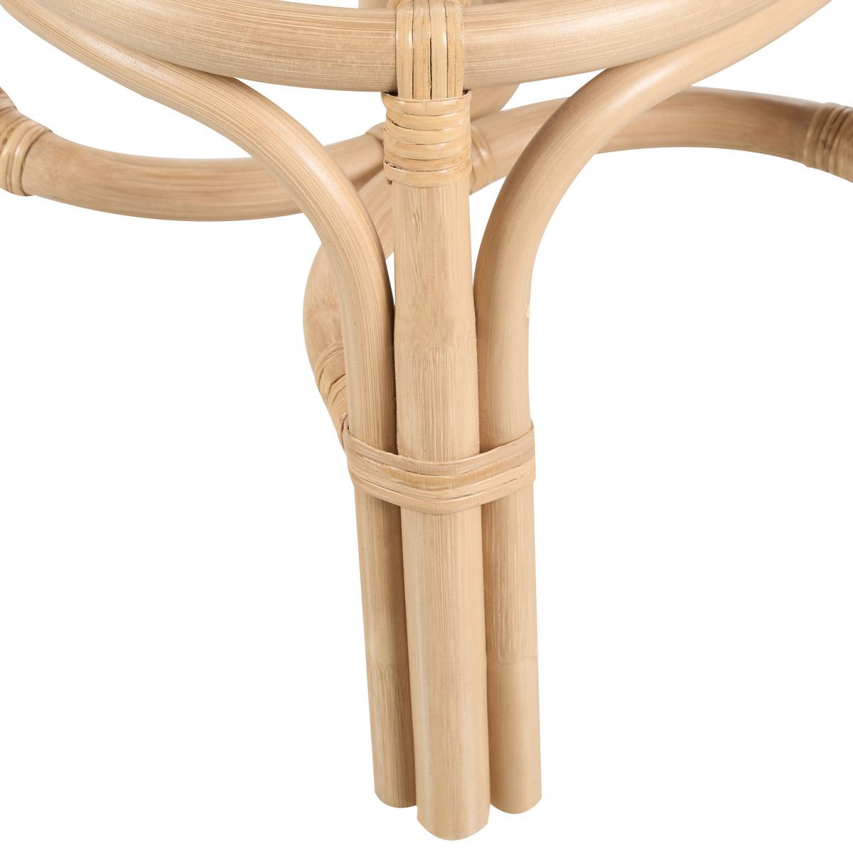 KINDERSESSEL Naturfarben Mirtia - Naturfarben, Naturmaterialien (34/59/28cm) - Beliani