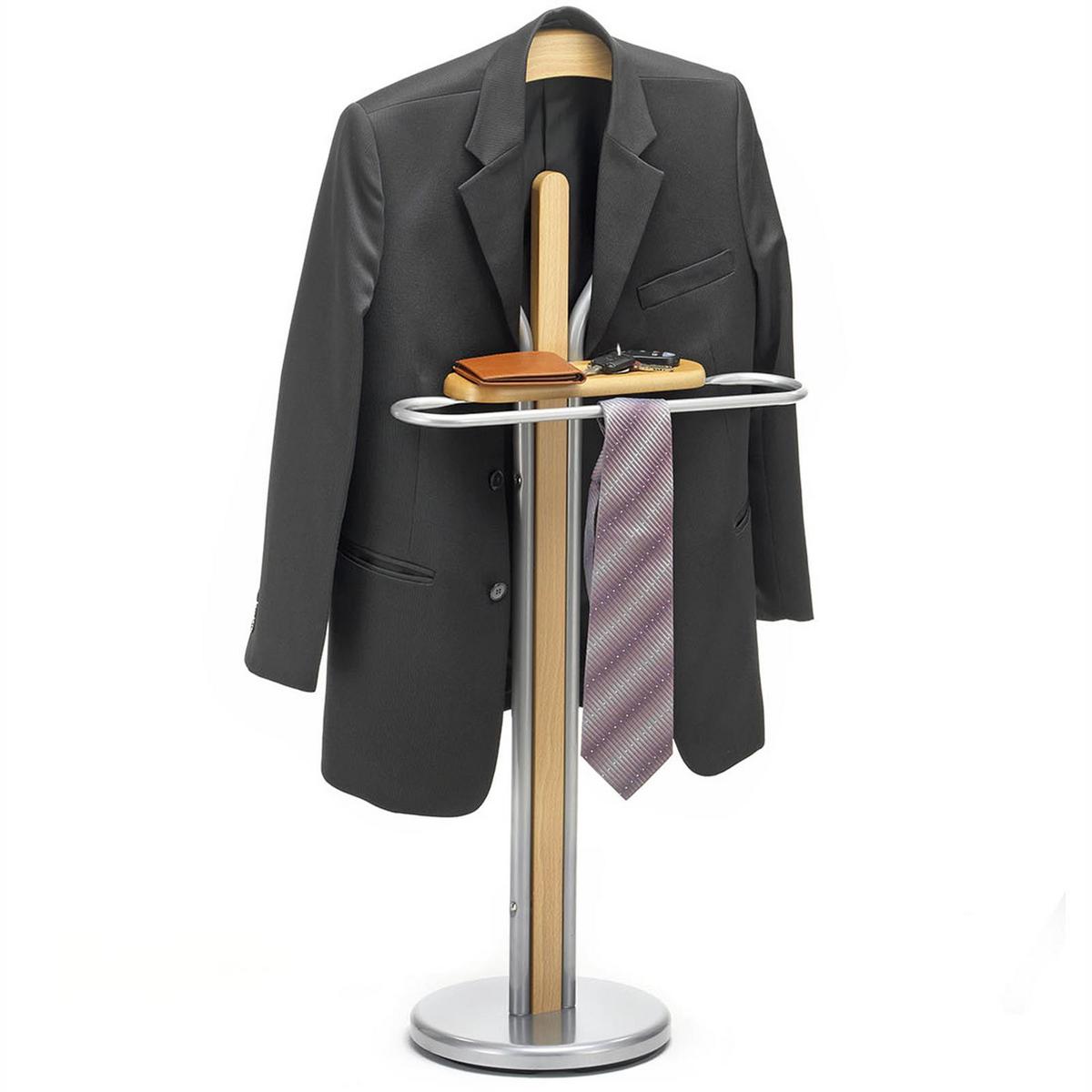 HERRENDIENER FABIO buchefarben - Buchefarben, Metall (45/108/30cm) - IDIMEX