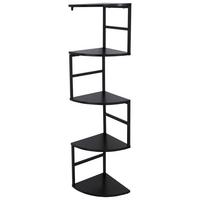 ECKREGAL Schwarz - Schwarz, Metall (30/128/30cm) - MCW