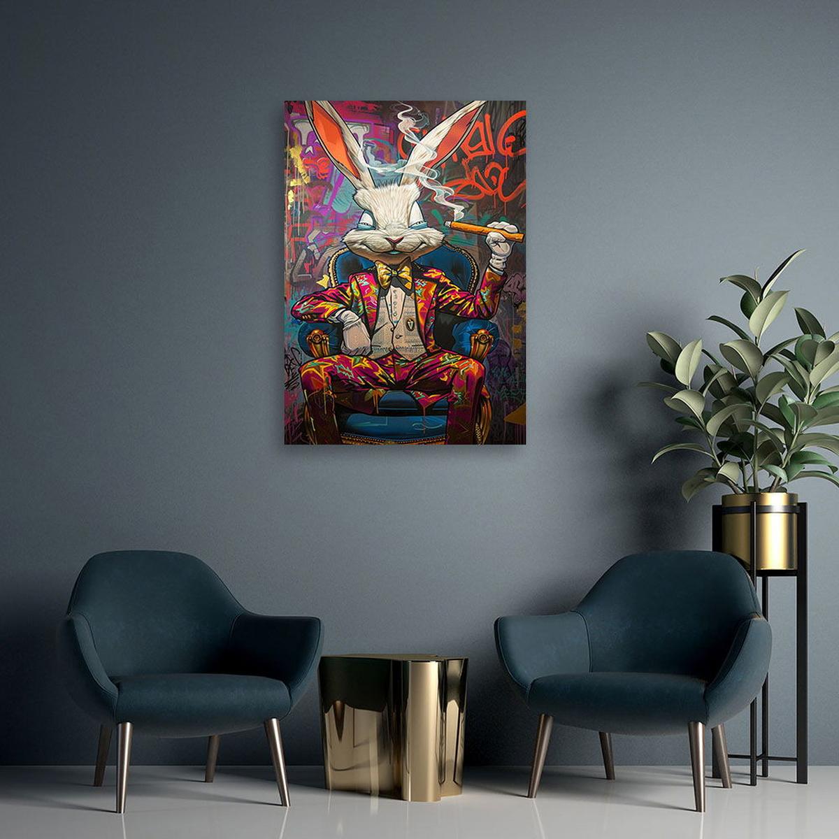 KUNSTDRUCK Bunt 60/90 cm - Multicolor, Textil (60/90cm) - KUNSTLOFT