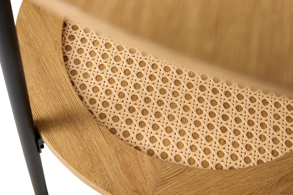 BEISTELLTISCH Mogest 50 cm - Beige, Holzwerkstoff/Metall (50/50/50cm) - Selsey