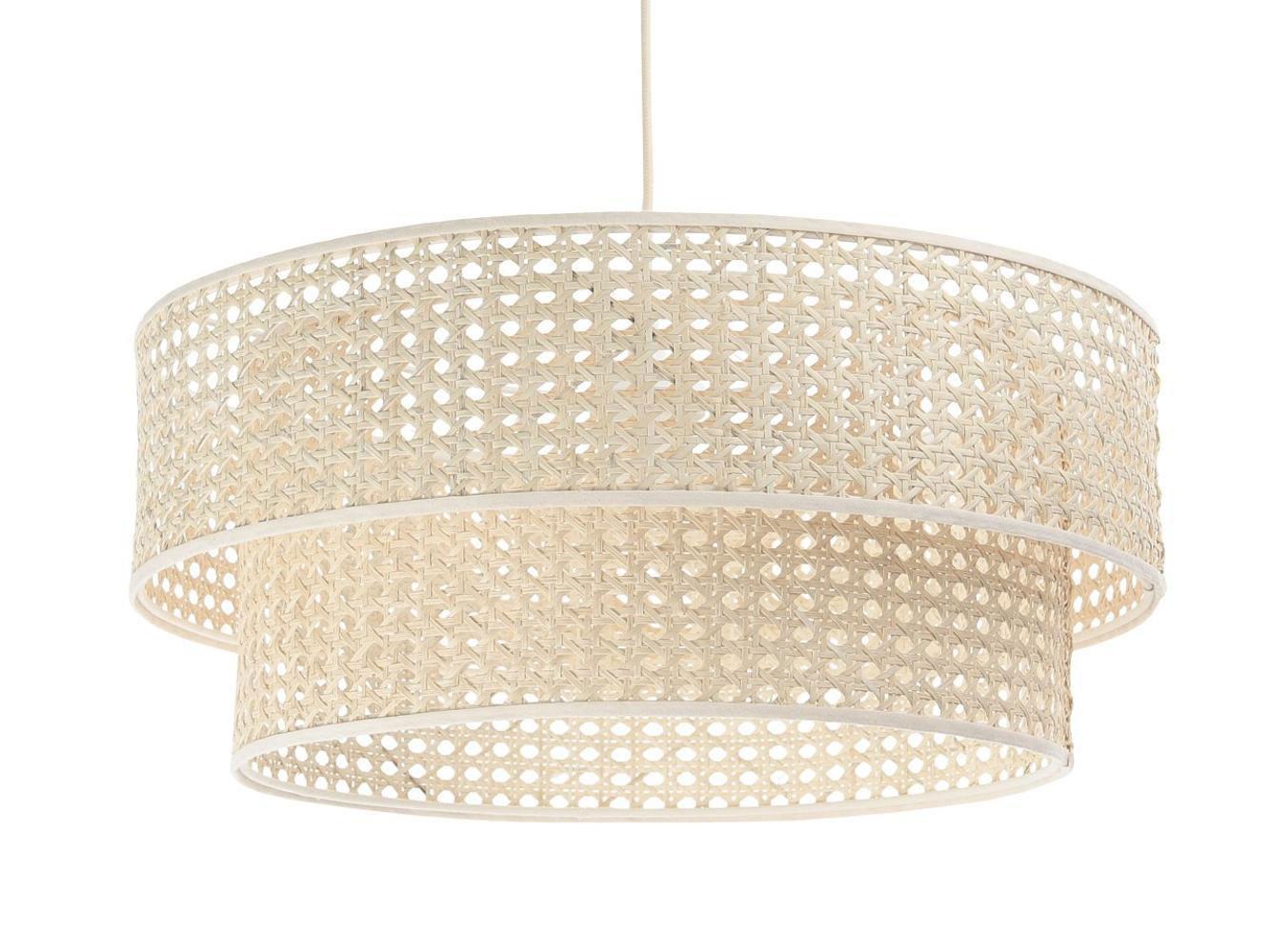 HÄNGELEUCHTE Beige 40/20 cm - Beige, Kunststoff (40/1/20cm) - ONZENO