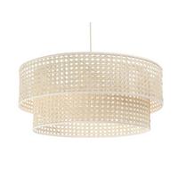 HÄNGELEUCHTE Beige 40/20 cm - Beige, Kunststoff (40/1/20cm) - ONZENO