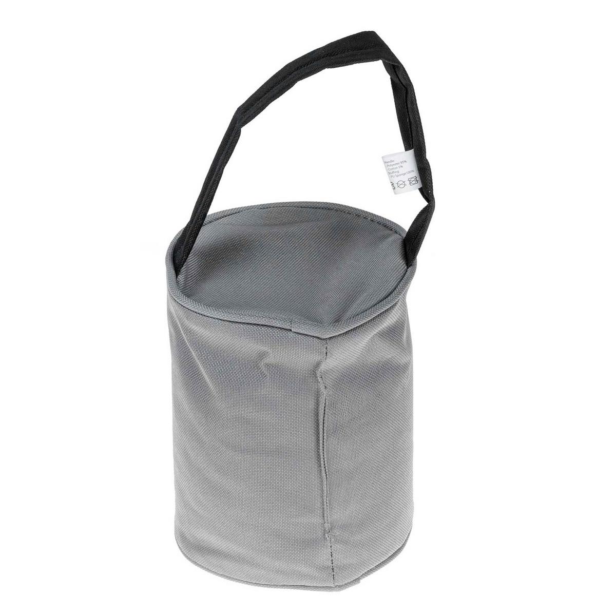 TÜRSTOPPER Sack - Grau, Textil (13/13cm) - Homescapes