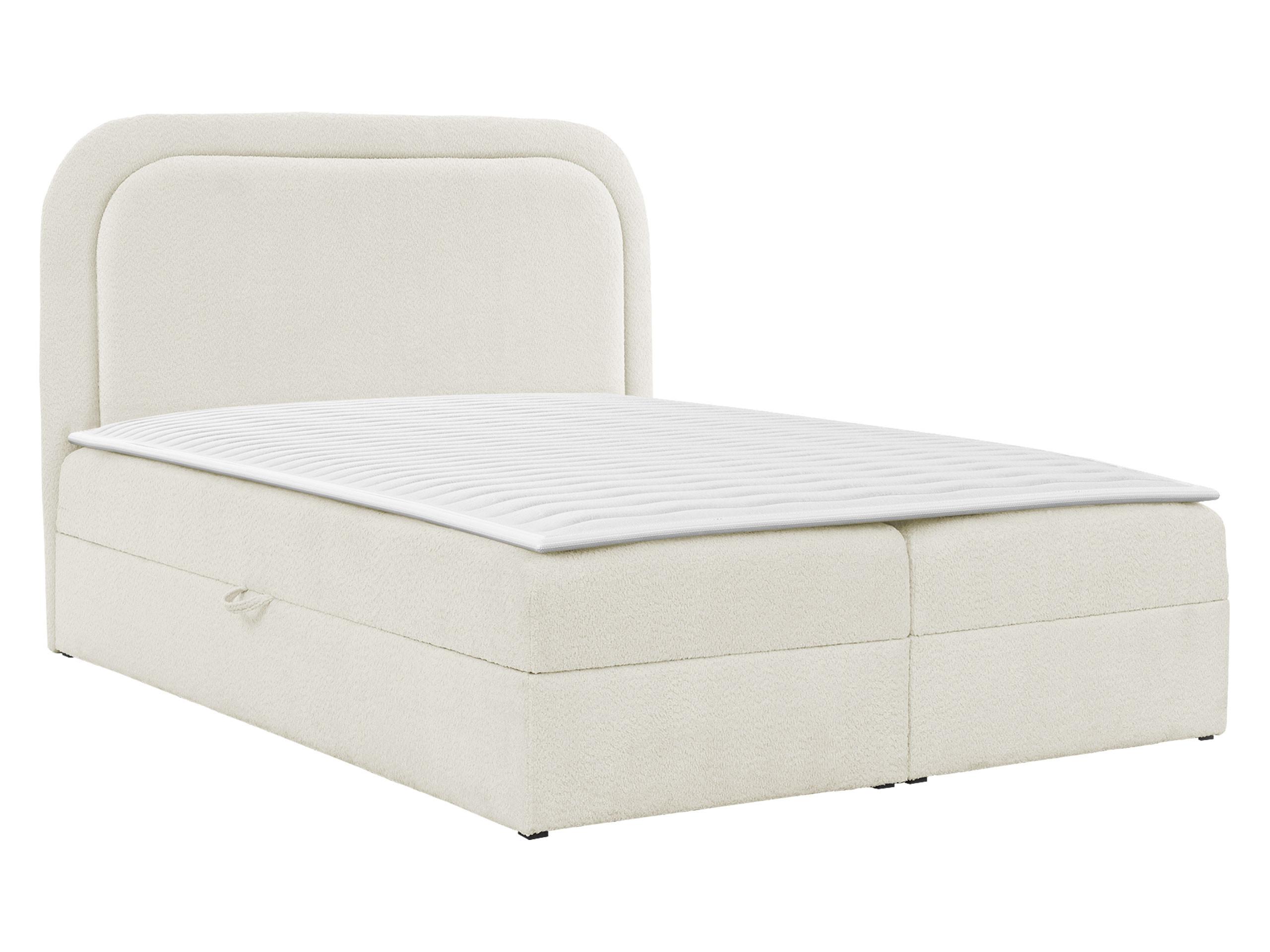 BOXBETT Bonito - H3 - Creme/Schwarz, Holz/Holzwerkstoff (120/200cm) - MIRJAN24