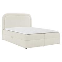 BOXBETT Bonito - H3 - Creme/Schwarz, Holz/Holzwerkstoff (200/200cm) - MIRJAN24
