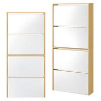 SCHUHKIPPER Vogar - Eichefarben, Holzwerkstoff (63/134/17cm) - [en.casa]