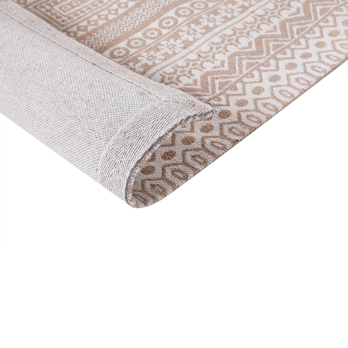 KURZFLOR-TEPPICH Baglar 300/200 cm - Beige, Naturmaterialien (200/300cm) - Beliani