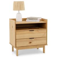 NACHTTISCH TEPERA braun - Braun, Holz (64/64/41cm) - IDIMEX
