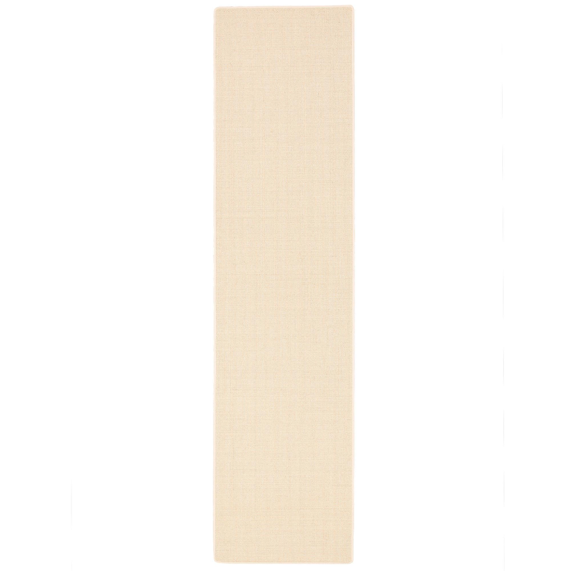 SISAL NATUR LÄUFER TEPPICH - Creme, Textil (100/300cm) - Snapstyle