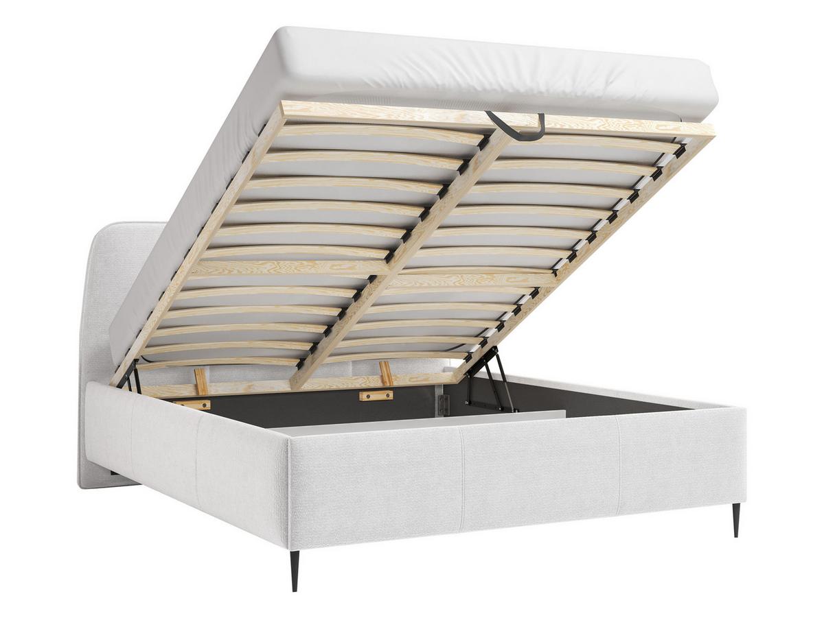 POLSTERBETT Oasis - Beige/Schwarz, Holz/Holzwerkstoff (160/200cm) - MIRJAN24