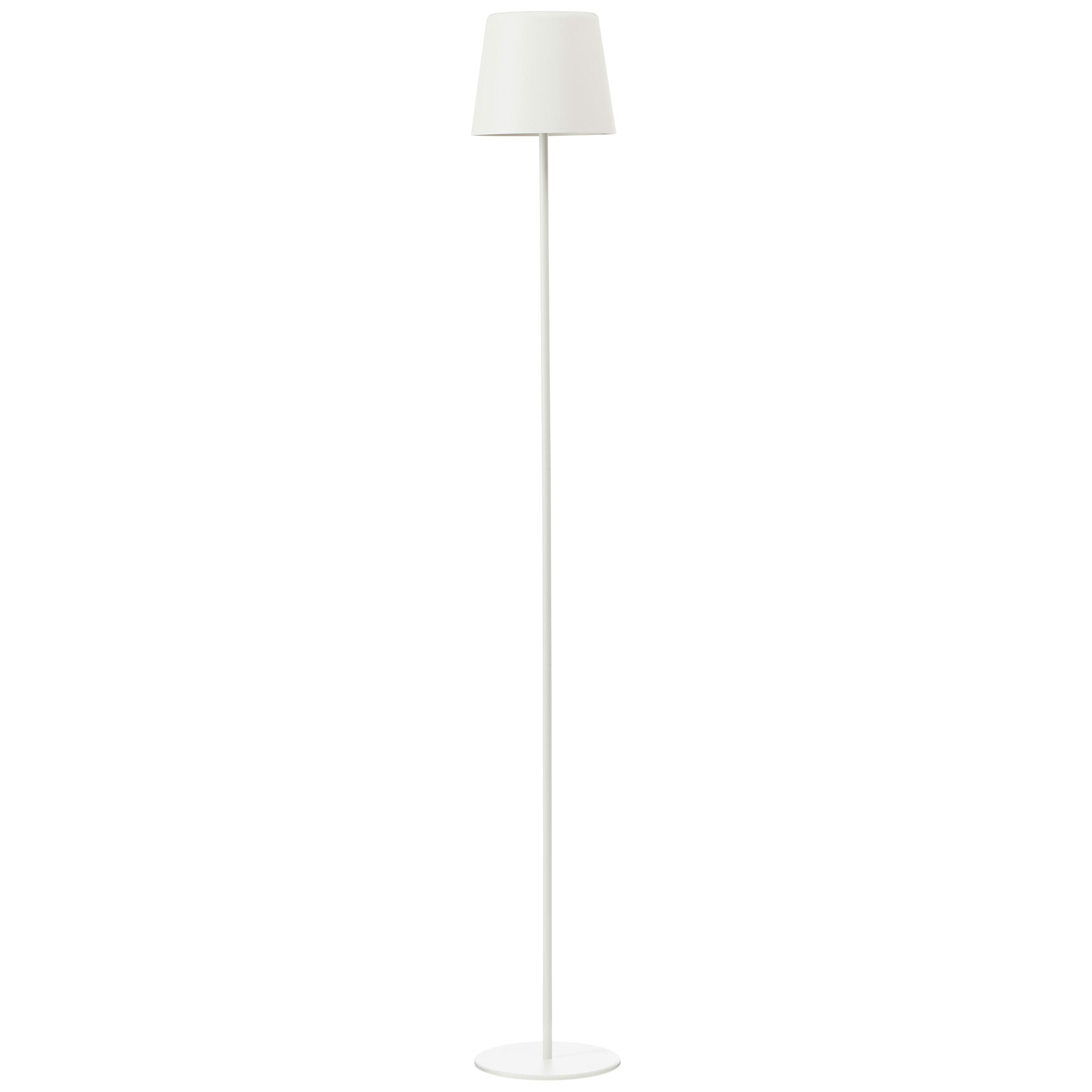 AUSSENSTEHLEUCHTE Kaami G40890/05 - Weiß, Metall (18/18/129.2cm) - Brilliant