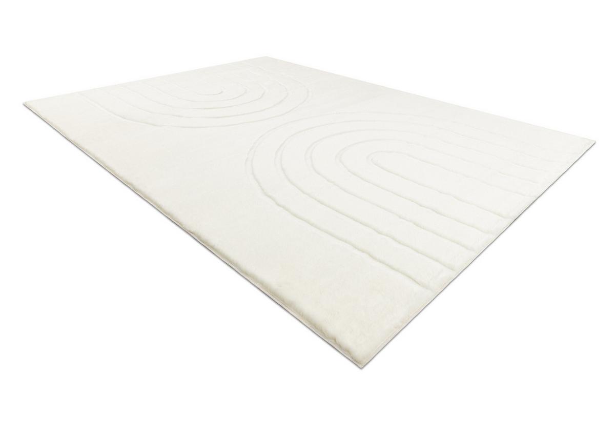CURVY Arches waschbarer 120/170 cm - Weiß, Textil (120/170cm) - rugsX