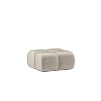POLSTERHOCKER Darcy - Beige, Holzwerkstoff/Textil (85/44/85cm) - Fun Möbel