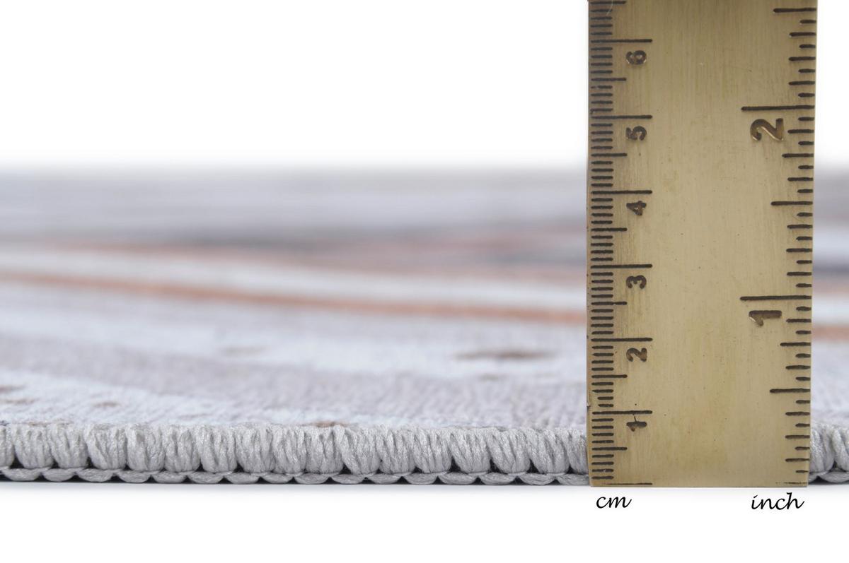 KURZFLORTEPPICH Serena 80x150 cm - Grau, Textil (80/150cm) - Gino Falcone