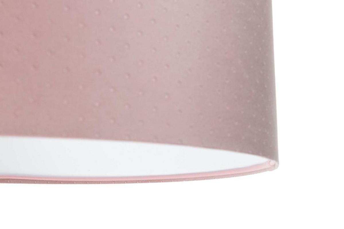 HÄNGELEUCHTE Rosa 40/20 cm - Pink/Weiß, Kunststoff (40/0.6/20cm) - ONZENO