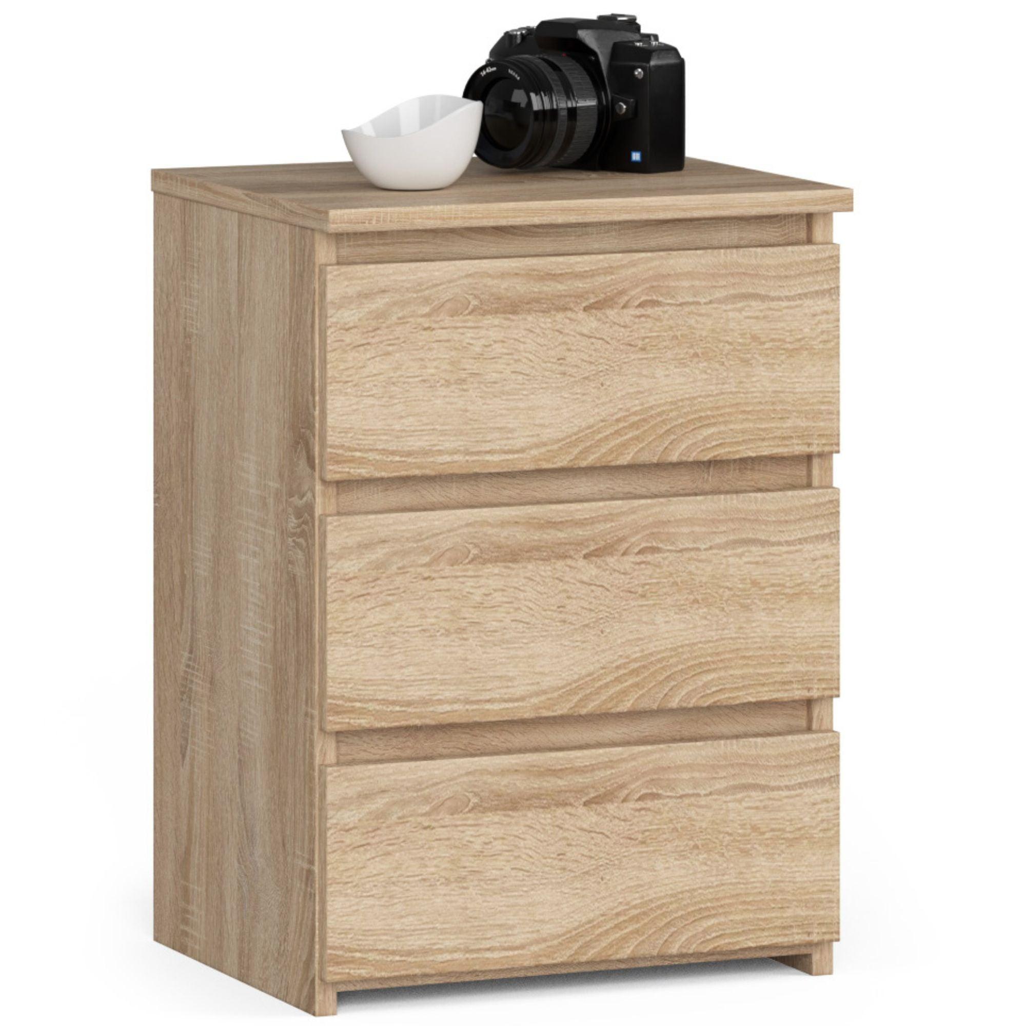 KOMMODE Eiche Sonoma 57/40/35 - Sonoma Eiche, Holzwerkstoff (40/57/35cm) - RAUMHIRSCH FURNITURE