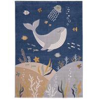 KINDER TEPPICH MAUI KIDS OZEAN - Blau, Textil (160/230cm) - Pergamon