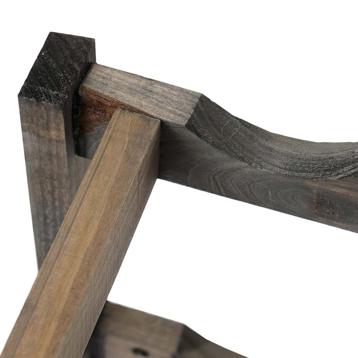 WEINREGAL 3 BÖDEN Braun - Braun, Holz (42/30/36cm) - MCW