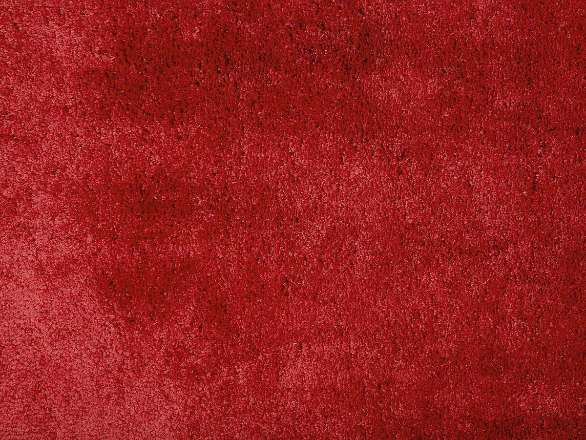 SHAGGY-TEPPICH Evren 300/200 cm - Rot, Kunststoff (200/300cm) - Beliani