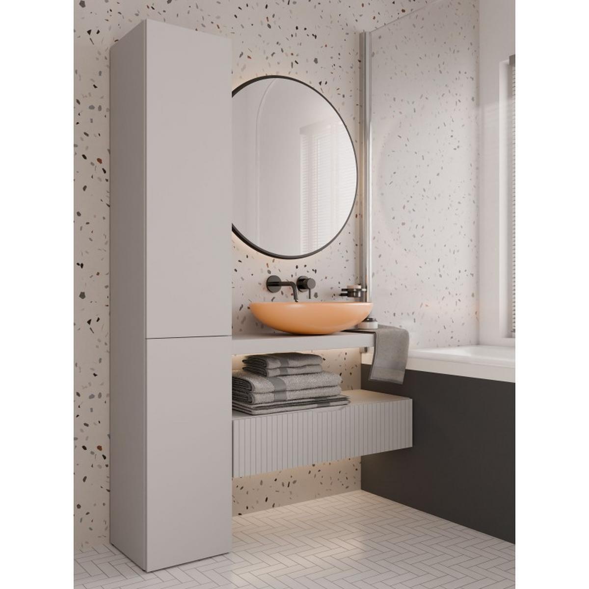 BADEZIMMERSCHRANK Kaschmir 31/174/30 - Kaschmir, Holzwerkstoff (31/174/30cm) - RAUMHIRSCH FURNITURE