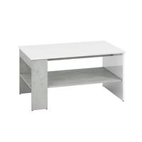 COUCHTISCH Orion Weiß - Weiß, Holzwerkstoff (60/100/52cm) - Petits-meubles