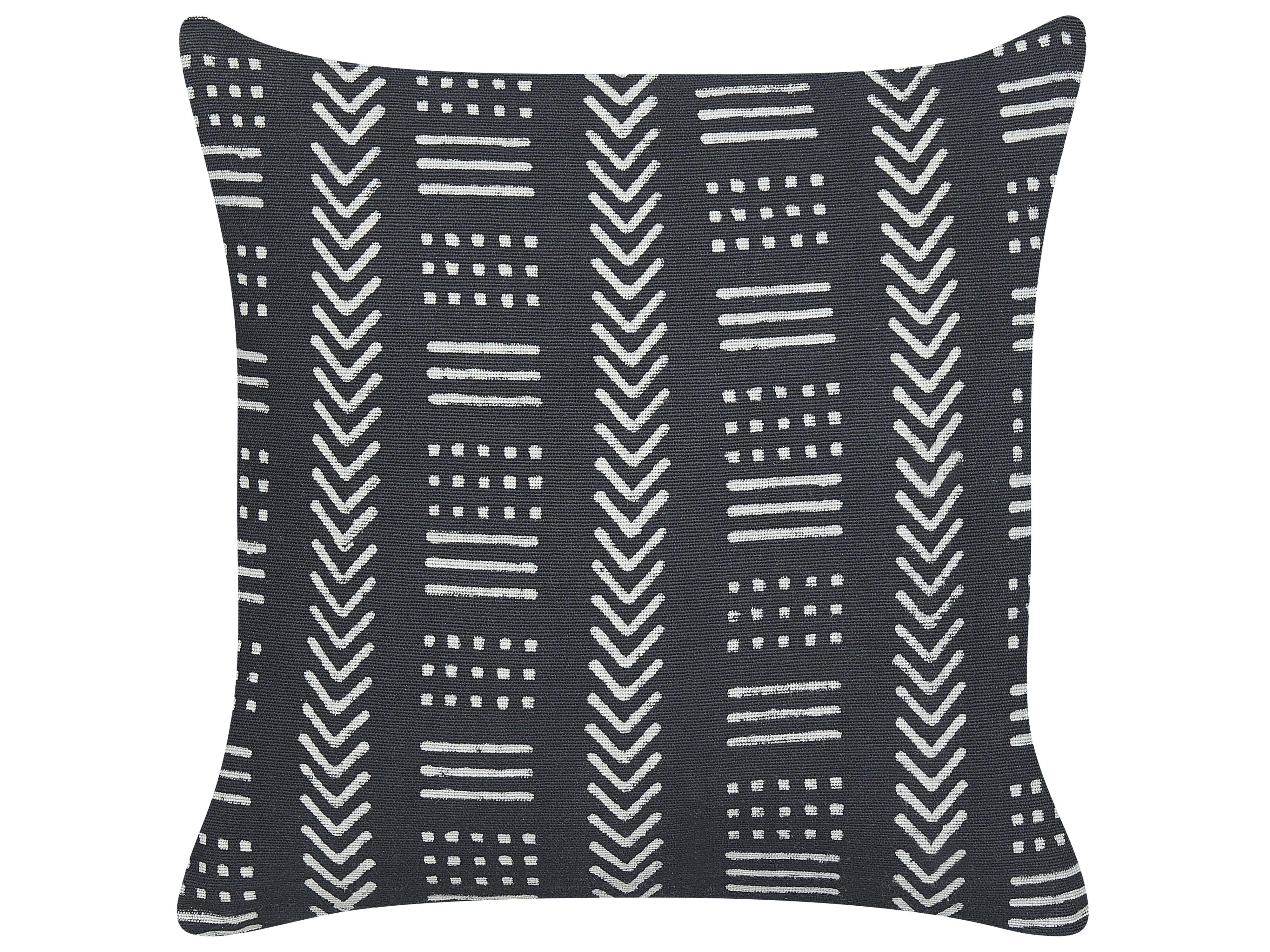 DEKOKISSEN Cremeweiß 45/45 cm Benzoin - Ecru, Naturmaterialien/Textil (45/45cm) - Beliani