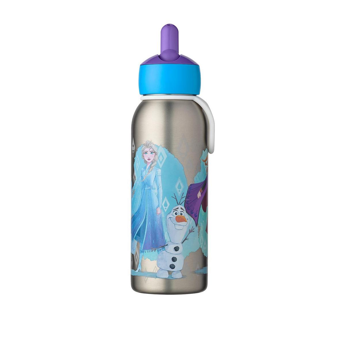THERMOFLASCHE FLIP-UP Campus Frozen 350 ml - Blau/Lila, Metall (0.35L) - Mepal