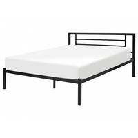 METALLBETT 140/200cm Schwarz Cusset - Schwarz, Metall (140/200cm) - Beliani